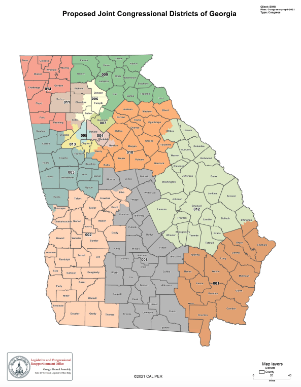 Federal court upholds Georgia redistricting maps