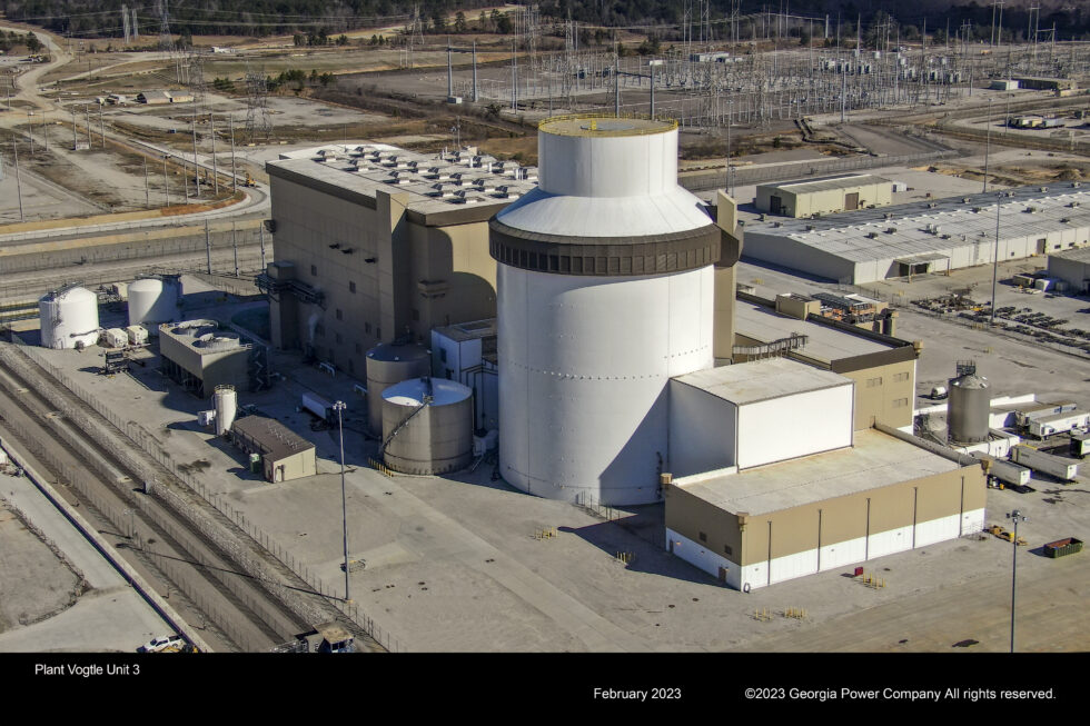 New nuclear reactor at Plant Vogtle producing electricity